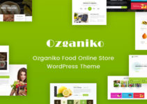 Ozganiko - A Organic Store And Food Shop WordPress Theme