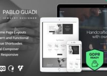 Pablo Guadi - Jewelry Designer & Handcrafted Jewelry Online Shop WordPress Theme