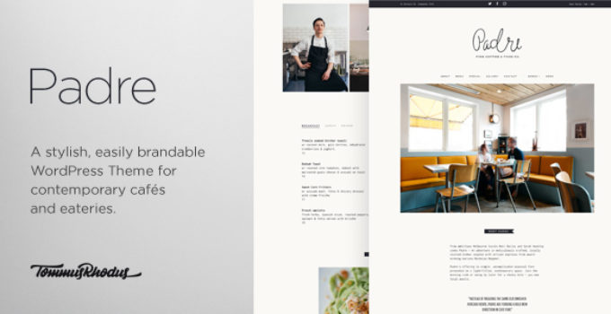 Padre - Cafe & Restaurant WordPress Theme