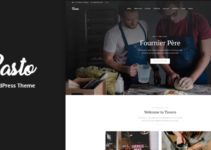 Pasto - Restaurant & Cafe Responsive WordPress Theme