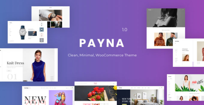 Payna - Clean, Minimal WooCommerce Theme