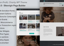 Peak - Charity Nonprofit WordPress Theme