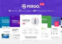 Pergo - Multipurpose Landing Page WordPress Theme