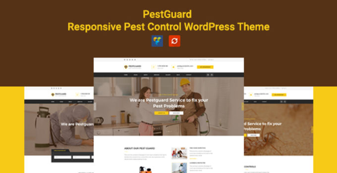 PestGuard - Responsive Pestcontrol WordPress Theme