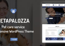 Petapalozza - Pet Care Service WordPress Theme