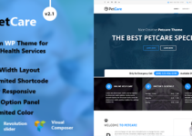 PetCare - Responsive WordPress Theme