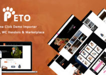 Peto - Pets and Vets Shop WooCommerce WordPress Theme