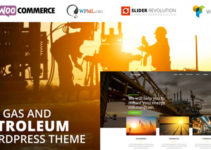 Petroleum - Oil, Gas and Chemical WordPress Theme
