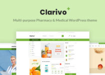 Pharmacy Clarivo - Multipurpose Medical and Pharmacy WordPress theme