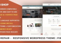 Phone, Computer Repair Shop Responsive WordPress Theme - Fixit