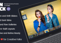 Photography Fullscreen WordPress Theme - JohnBlack Photography