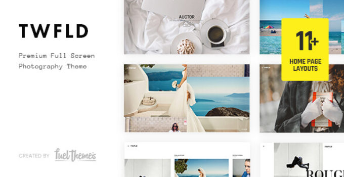 Photography | TwoFold - Fullscreen Photography WordPress Theme