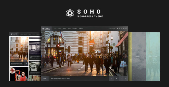 Photography & Videography WordPress Theme - SOHO