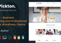 Pickton - Business Consulting Services WordPress Theme
