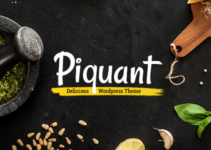 Piquant - A Restaurant, Bar and Café Theme