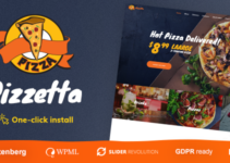 Pizzetta - Pizza, Cafe and Restaurant WordPress Theme