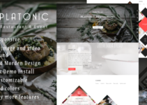 Platonic - Restaurant & Event WordPress Theme