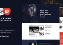 Police & Fire Departments and Security Business WordPress Theme