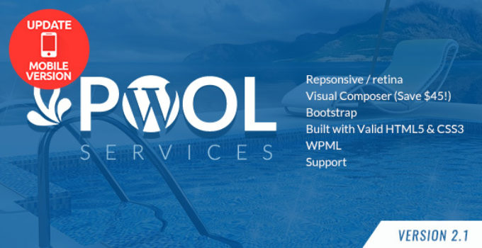 Pool Services WordPress Theme