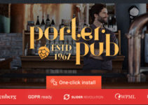 Porter Pub - Restaurant & Bar WordPress Theme