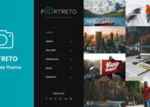 Portreto - Photography & Portfolio WordPress Theme