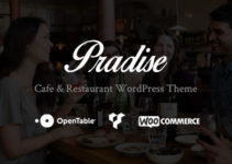 Pradise Cafe & Restaurant WordPress Theme