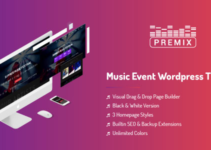 Premix - Music Event WordpPress Theme