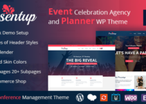Presentup - Event Planner & Celebrations Management WordPress Theme