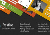 Prestige - Portfolio WordPress Theme