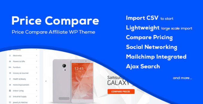 Price Compare - Price Comparison WordPress Theme