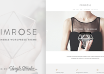 Primrose - A Minimal WooCommerce WordPress Theme for Creative eCommerce Websites
