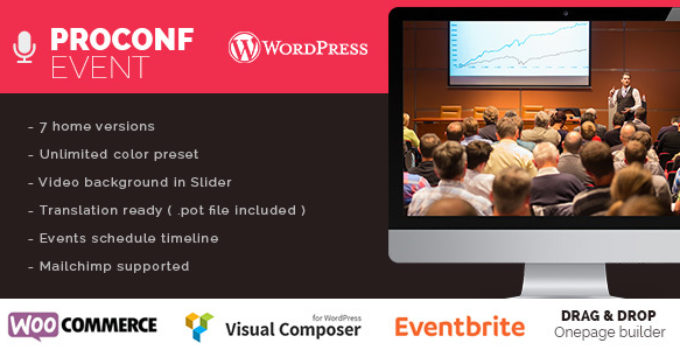 Proconf Event Conference Meetup WordPress Theme