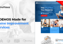 ProHauz – Handyman, Plumber WordPress Theme