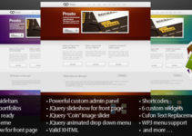 Prosto - Business & Portfolio, CMS WordPress theme