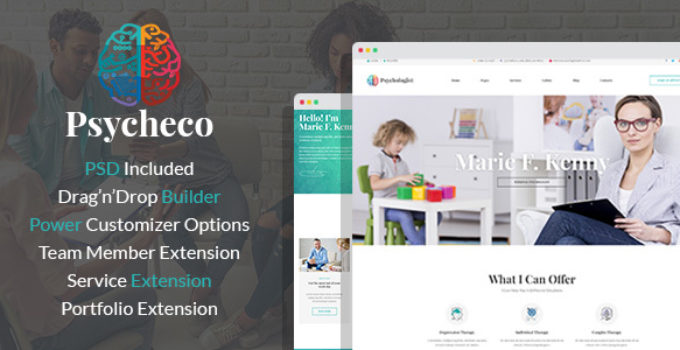 PsycheCo – Therapy & Counseling WordPress Theme