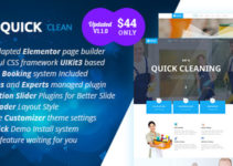 Quick - Cleaning Service WordPress Theme