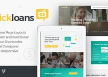 QuickLoans | Loan Company WordPress Theme