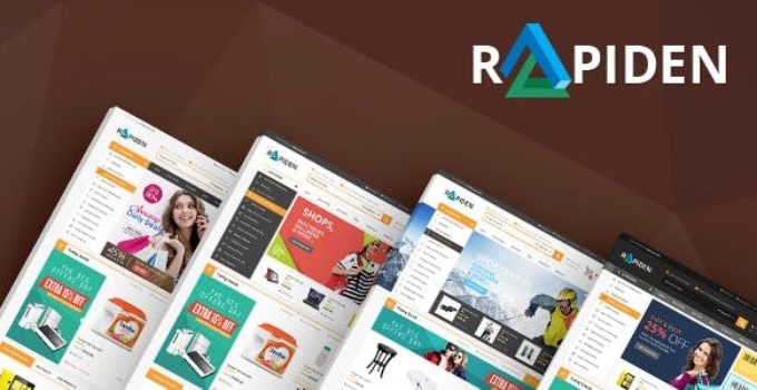 Rapiden - Mega Shop Responsive WordPress Theme