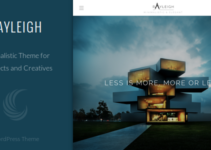 Rayleigh - A Responsive Minimal Architect Theme