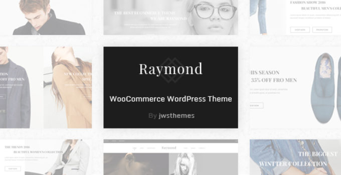 Raymond - WooCommerce Responsive WordPress Theme