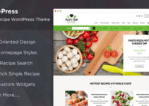 RecipePress - Food & Recipes Premium WordPress Theme