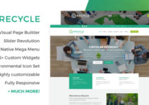 Recycle - Environmental & Green Business WordPress Theme