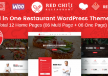 RedChili - Restaurant WordPress Theme for Restaurant, Food & Cafe