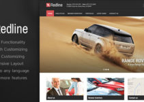 Redline - Car Dealership Wordpress Theme