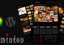 Redminton - Restaurant WordPress Theme