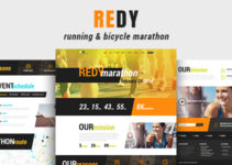 Redy | Marathon & Sports WordPress Theme