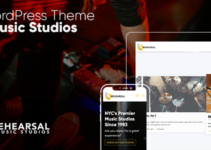 Rehearsal - Music Studio WordPress Theme