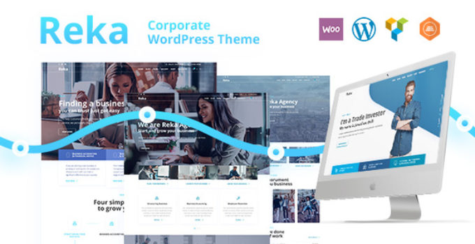 Reka Business | A Contemporary Business WordPress for Business