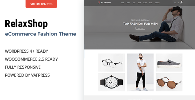 Relaxshop - Fashion WooCommerce WordPress Theme