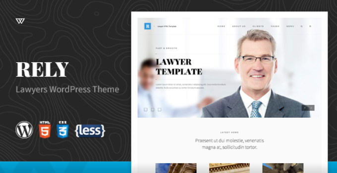 Rely - Lawyers WordPress Theme